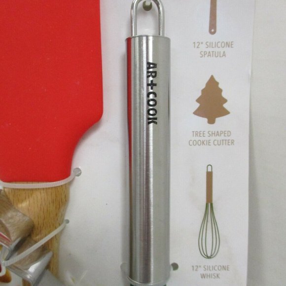 Art & Cook 3 Pc Christmas Holiday Baking Set - Picture 4 of 6